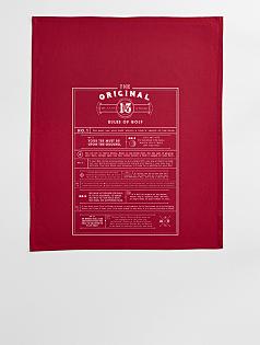 personalized 13 original rules of golf towel