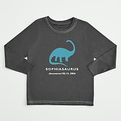dinosaur long sleeve t-shirt