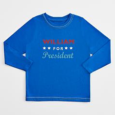president long sleeve t-shirt