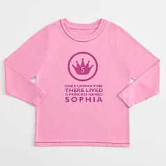 princess long sleeve t-shirt