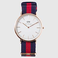 daniel wellington classic oxford watch - rose