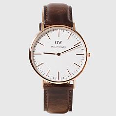 daniel wellington classic st. andrews watch - rose