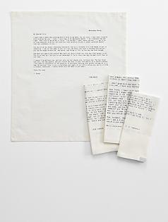 love letter napkin set
