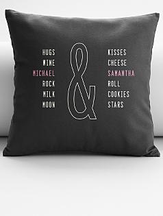 personalized perfect pair throw pillow cover