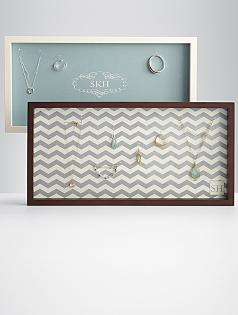 hanging wall jewelry display case