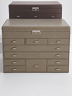 ultimate personalized leather jewelry box