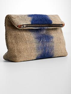 mercado global jute clutch