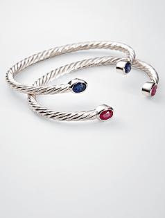 birthstone cuff
