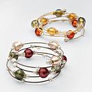 murano glass beads bracelet