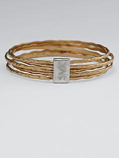 connected skinny bangles