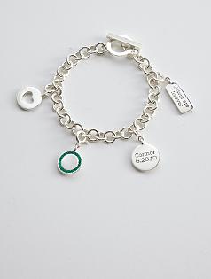 classic round charm bracelet 