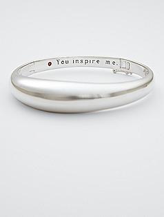 inspiration quote bangle