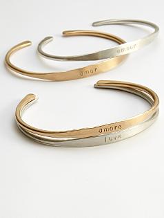 artisan languages of love bracelet