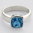 personalized solitaire birthstone ring