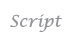 script font